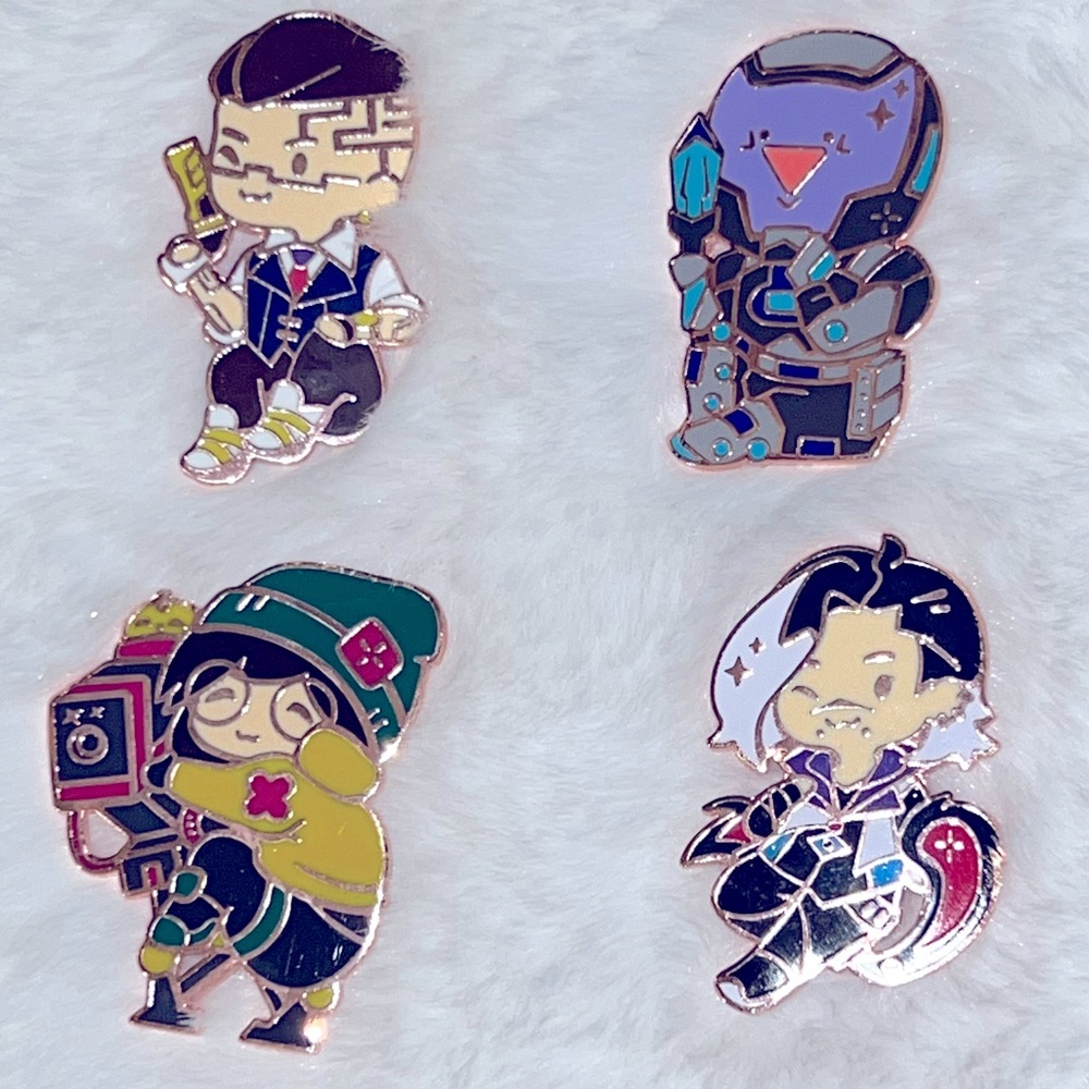 Baby Valor Agents Enamel Pins
Collection-CYBZZWORLD